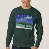 Sweatshirt Plage Eagle | Caraïbes, Aruba (Devant)