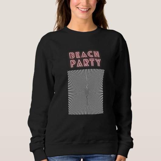 Sweatshirt Plage Fun Time Vacances Été 3 (Devant)