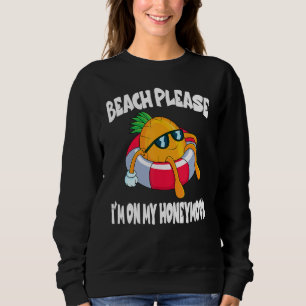 Sweatshirt Plage S'il Vous Plaît Je Suis En Voyage De Noces A