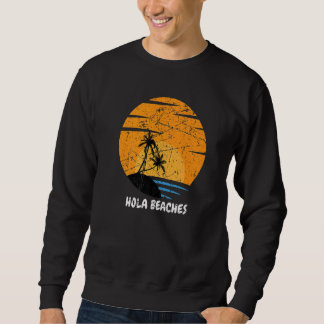 Sweatshirt Plage tropicale Vacances d'été Plage de coucher de