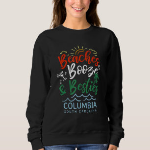 Sweatshirt Plages Booze Et Besoins Columbia Summer South Ca