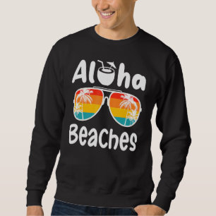 Sweatshirt Plages D'Aloha Cool Et Été