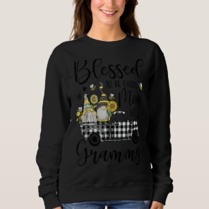 Sweatshirt Plaid Caro Truck Gnome Béni D'Être Appelé Maman Un