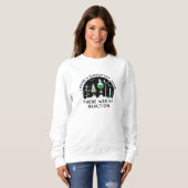 Sweatshirt Plaisanterie en chimie (Devant entier)