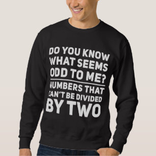 Sweatshirt Plaisanteries De Professeurs De Maths Dire Enseign