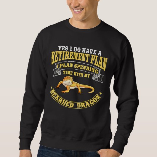 Sweatshirt Plan de retraite de devis de réparation Dragon à é (Devant)