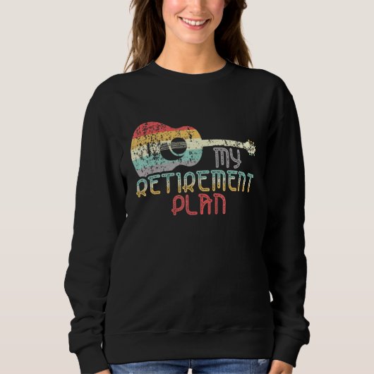 Sweatshirt Plan de retraite de la bande de guitare Musik Cd V (Devant)