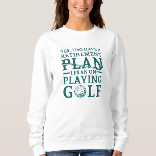Sweatshirt Plan de retraite Golf