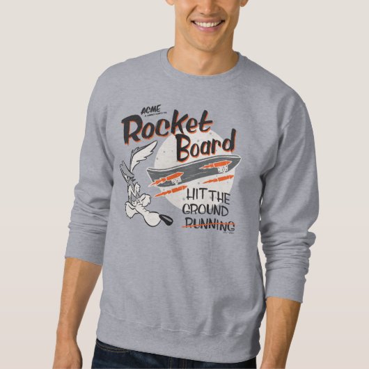 SWEATSHIRT PLANCHE FUSÉE ACME DE WILE E. COYOTE™ (Devant)