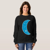 Sweatshirt Planète Demi Lune (Devant entier)