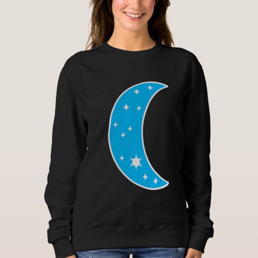Sweatshirt Planète Demi Lune (Devant)