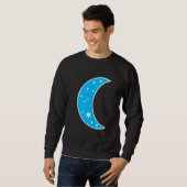 Sweatshirt Planète Demi-Lune (Devant entier)