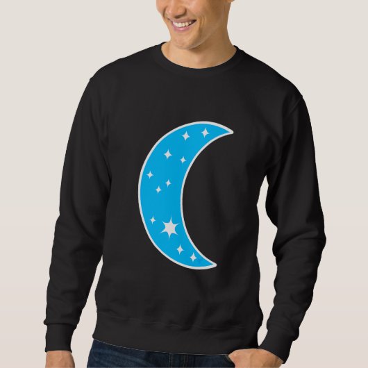 Sweatshirt Planète Demi-Lune (Devant)
