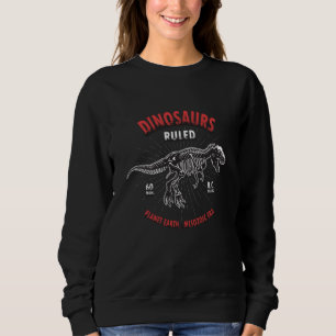 Sweatshirt Planète des dinosaures Terre Ère mésozoïque   Dino