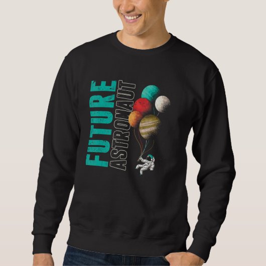 Sweatshirt Planètes de l'espace extra-atmosphérique Univers b (Devant)
