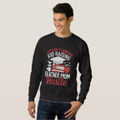 Sweatshirt Planification de cours Élever un enfant Professeur (Devant entier)