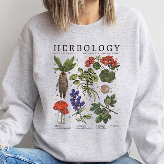 Sweatshirt Plante de l'herbologie