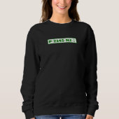 Sweatshirt Plaque d'immatriculation de voiture Palestine - pa (Devant)