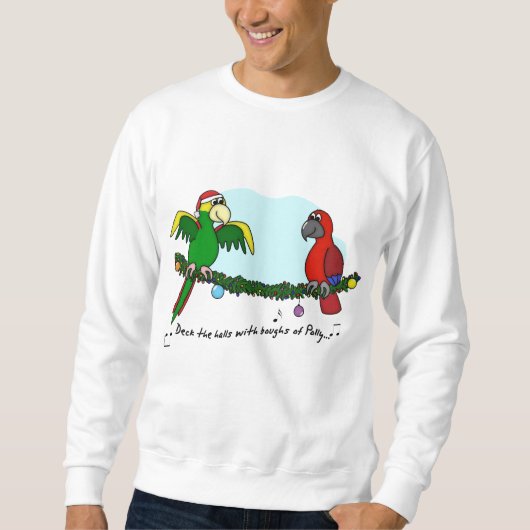 Sweatshirt Plate-forme que les halls Parrot (Devant)
