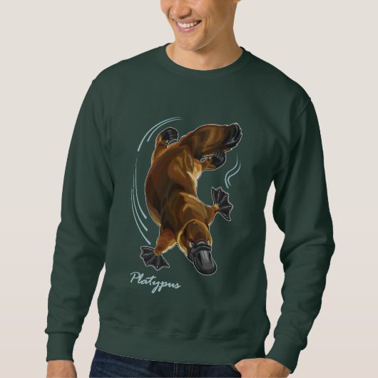 Sweatshirt platypus (Devant)