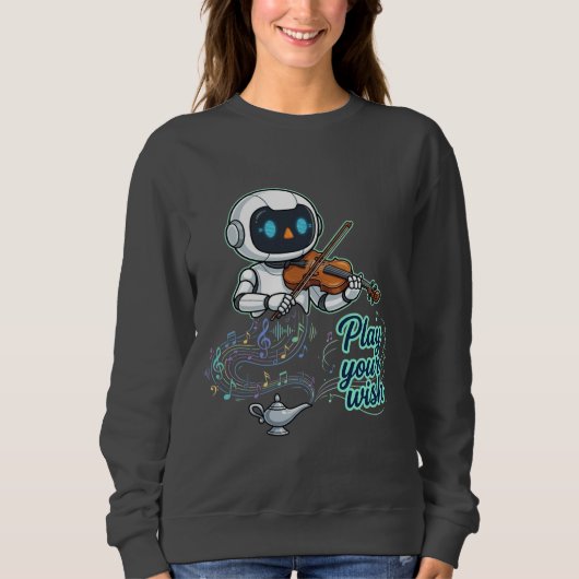 Sweatshirt Play Your Wish – Zedoura Edition (Devant)