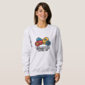 Sweatshirt Player 1 & 2 Married Gamer (Devant entier)