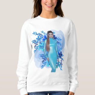 Sweatshirt Playera Shakira Blue