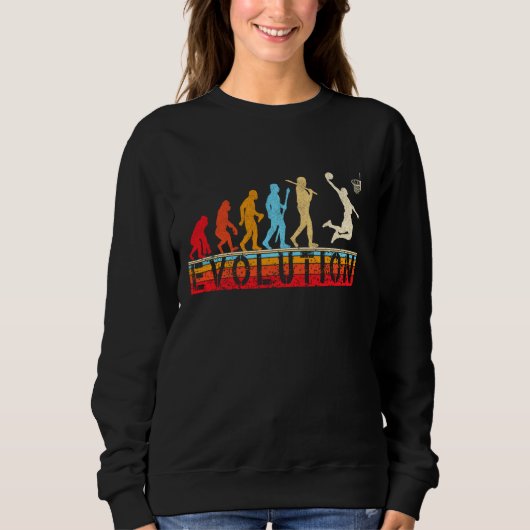Sweatshirt Players De Basket-Ball Retro Evolution (Devant)