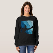 Sweatshirt Playing Water Polo Waterpolo Player Game (Devant entier)