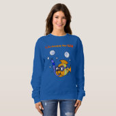 Sweatshirt Plongée amusante Plongée Poisson Conception (Devant entier)
