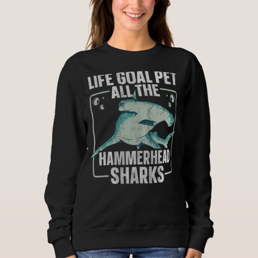 Sweatshirt Plongée de requin marteau pour requin marteau 2 (Devant)