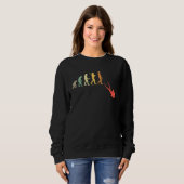 Sweatshirt Plongée Evolution Retro Pour Plongeurs 1 (Devant entier)