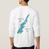 Sweatshirt Plongeons du lac Butterfield en couple (Dos)