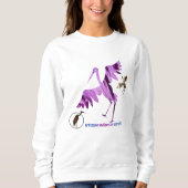 Sweatshirt Plume & Grâce (Devant)