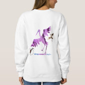 Sweatshirt Plume & Grâce (Dos)