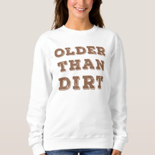 Sweatshirt Plus âgé que la tête