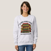 Sweatshirt PLUS DE CACHE TÊTE Les Héros de l'Histoire Noire (Devant entier)