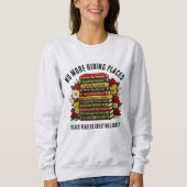Sweatshirt PLUS DE CACHETTES Héros de l'Histoire Noire (Devant)