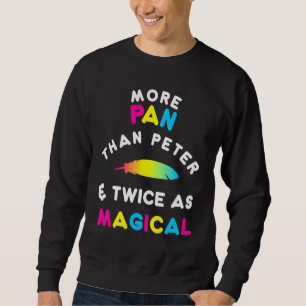 Sweatshirt Plus de Pan que Peter Lgbtq Pansexual Pride