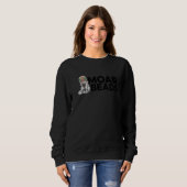 Sweatshirt Plus de Perles Création de Perles Broderie de Perl (Devant entier)