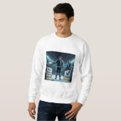 Sweatshirt Plus d'une façon de vérifier le hockey (Devant entier)