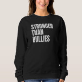 Sweatshirt Plus forte que les brutes (Devant)