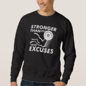 Sweatshirt Plus forte que vos discussions (Devant)