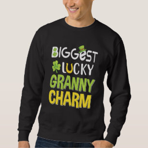 Sweatshirt Plus grand Jour de la Saint Patrick de charme Luck
