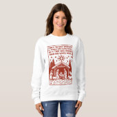 Sweatshirt Plus grand que notre monde entier 1 (Devant entier)