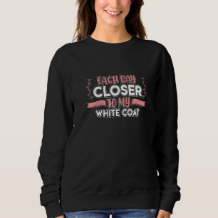 Sweatshirt Plus Près De White Coat Médicale Lycées Docto