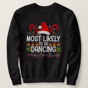 Sweatshirt Plus susceptible de danser en famille assortie