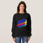 Sweatshirt Plus Vous En Savez, Plus Vous Souffrez 2 (Devant entier)