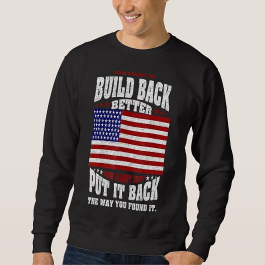 Sweatshirt Plutôt Que De Mieux Réaliser Comment Se Contenter (Devant)