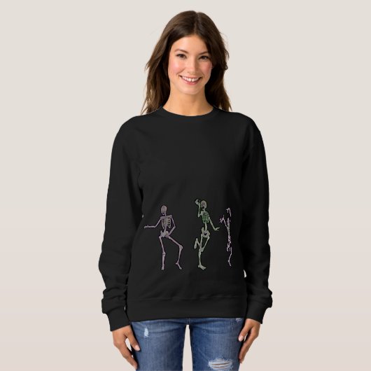 Sweatshirt PN 48 Skeleton Dance (Devant entier)